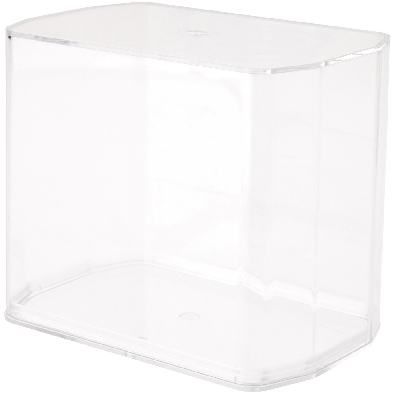 Pioneer Plastics JBC Clear Plastic Desktop Aquarium, 5.75" W x 3.75" D x 5" H